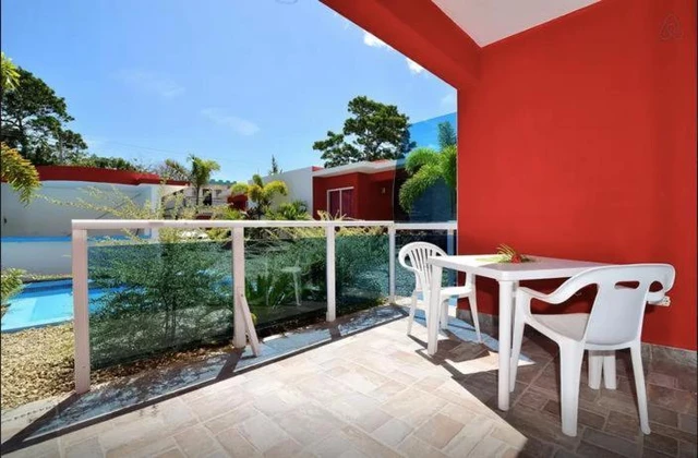 Agua Del Caribe Sosua Appartement Terrasse vue piscine
